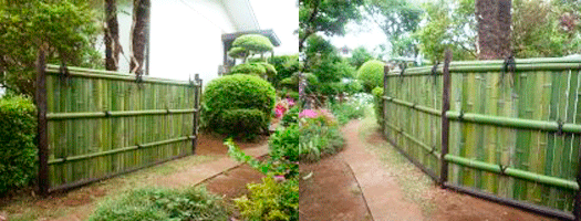 竹垣・銀閣寺垣